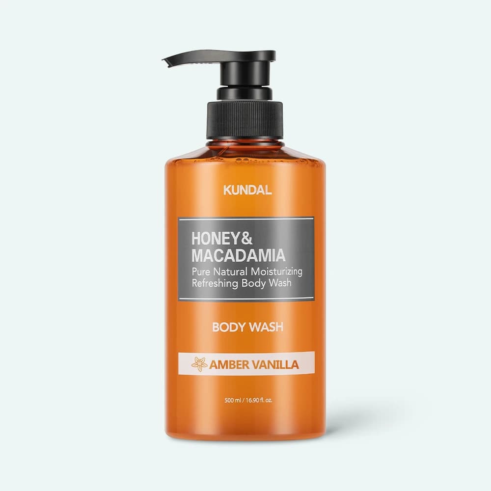 KUNDAL AMBER VANILLA Body Wash honey/macadamia 500ml