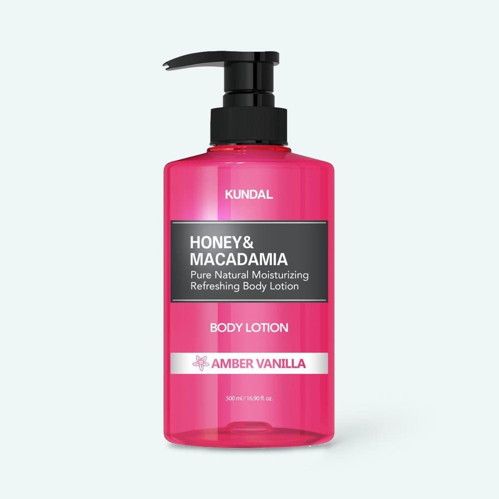 KUNDAL AMBER VANILLA Body Lotion honey macadamia 500ml