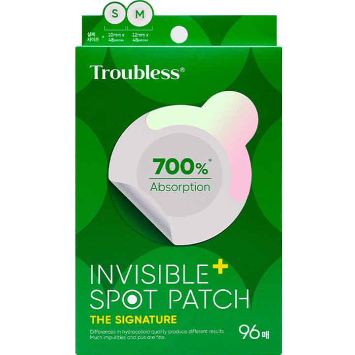 TROUBLESS Invisible Plus Spot Patch The Signature 96 patches