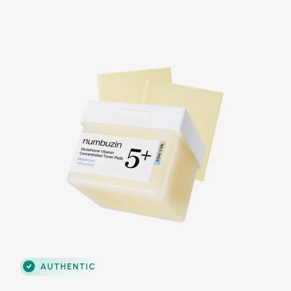 NUMBUZIN No.5 GLUTATHIONE VITAMIN CONCENTRATED TONER PADS