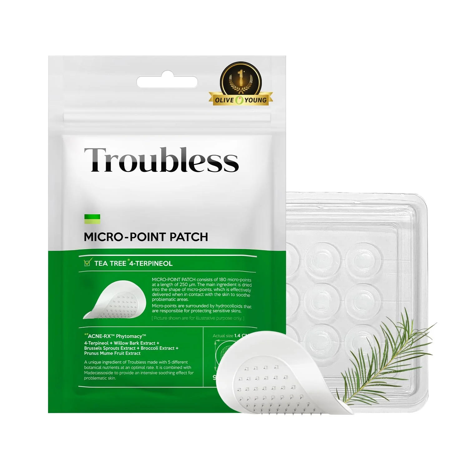 TROUBLESS Micro-Point Patch 9 patches