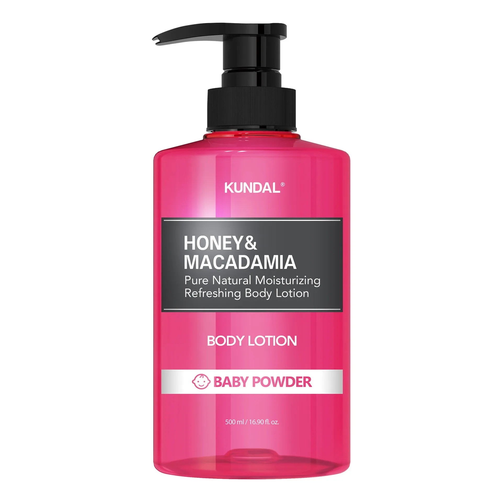KUNDAL BABY POWDER Body Lotion honey&macadamia 500ml