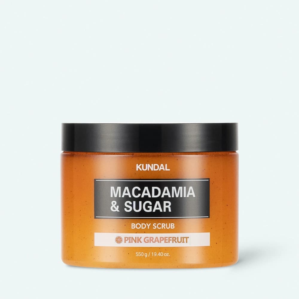 KUNDAL Macadamia&Sugar Body Scrub Pink Grapefruit 550g