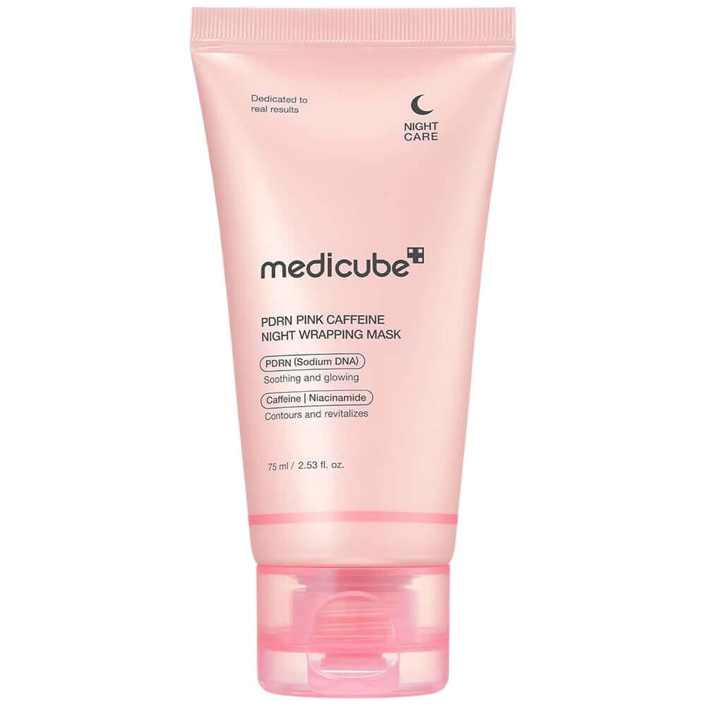 MEDICUBE PDRN Pink Caffeine Night Wrapping Mask 75ml