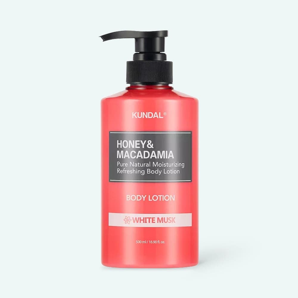 KUNDAL WHITE MUSK Body Lotion honey&macadamia 500ml