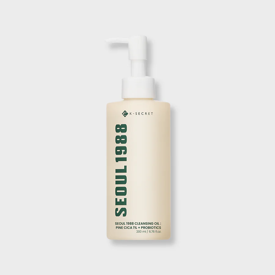 K-SECRET Seoul 1988 cleansing Oil Pine Cica 1% + Probiotics 200 ml